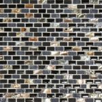 Dahli Black Brick Mosaic  - Various - 8mm - 286 x 286